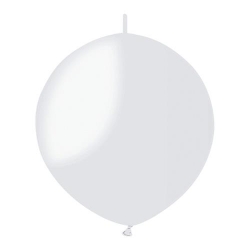 Balony pastelowe do girlandy Białe 33 cm